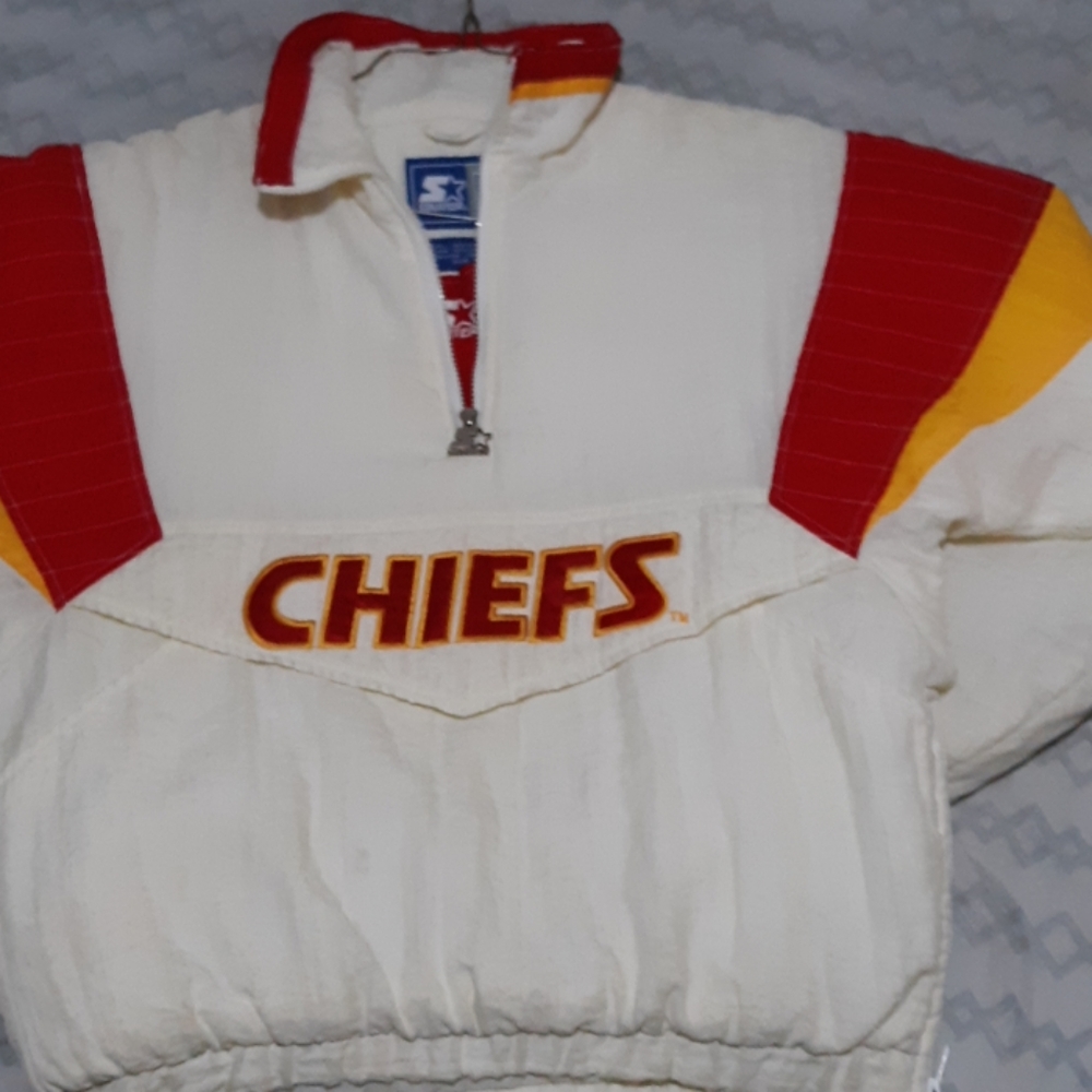 VTG STARTER KANSAS CITY CHIEFS PULLOVER